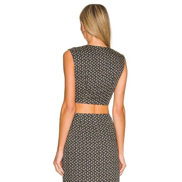 anna nata Kelsey Top in Washed Black XXSmall As-Is Womens Sleeveless Blouse - Picture 2 of 8